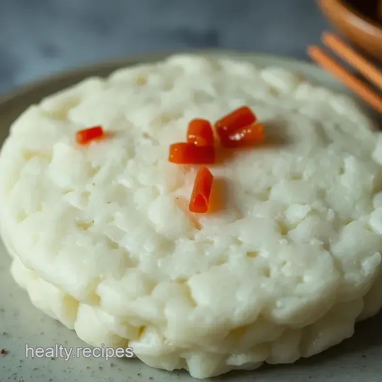 Savory Asian-Style Rice Cakes with Spicy Soy Glaze