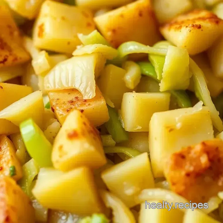 Savory Cabbage and Potato Casserole