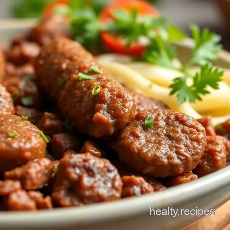 Savory Homemade Beef Sausage Recipe