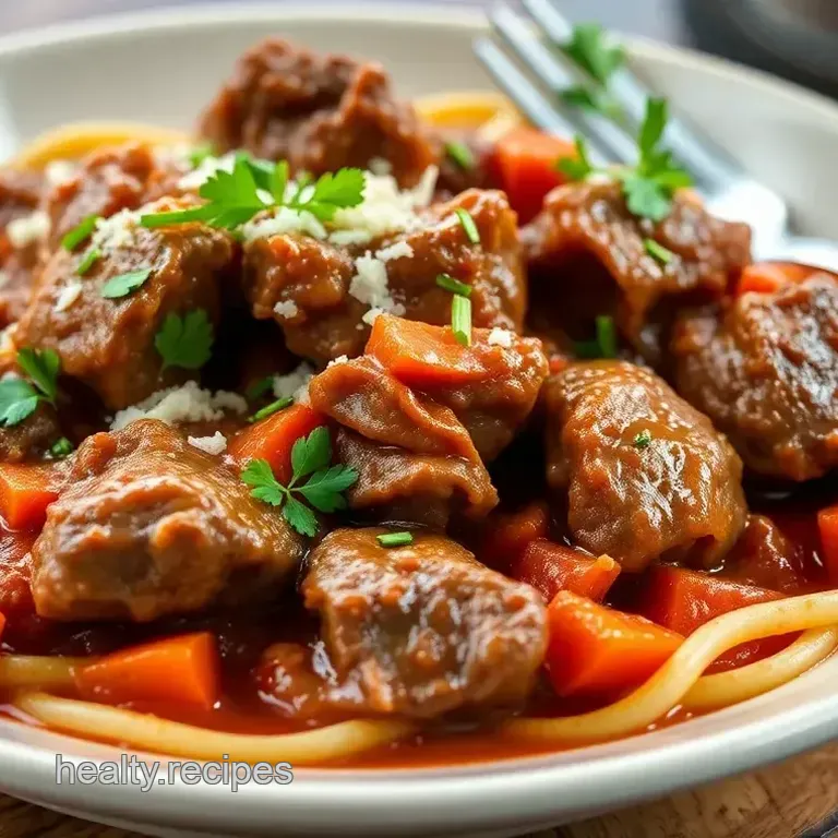 Lamb Ragu d Abruzzo