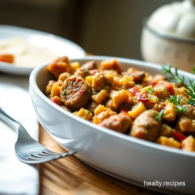 Savory Sausage & Herb Dressing (Stuffing)
