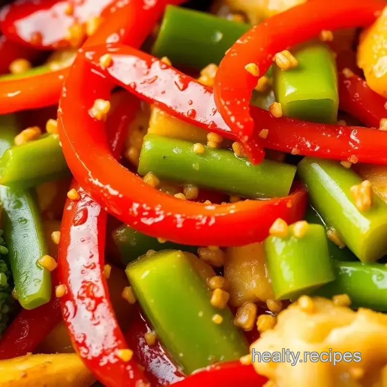 Ginger-Soy Glazed Stir-Fried Vegetables
