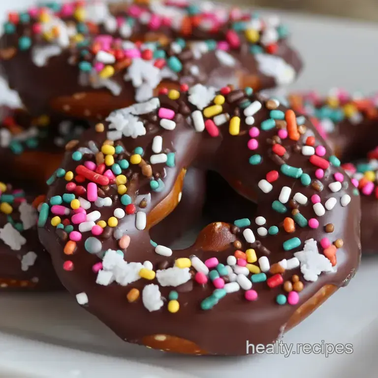 Simply Irresistible Chocolate Covered Pretzels