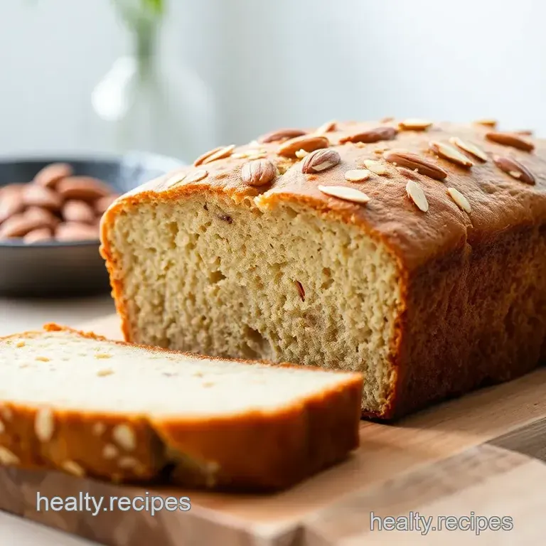 Simply Superb Almond Flour Bread presentation
