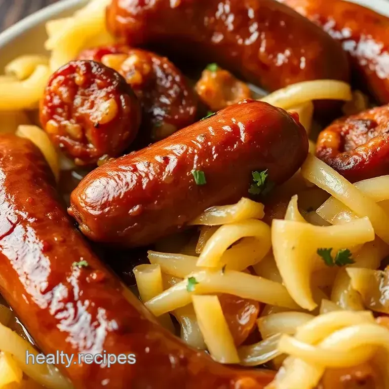 Hearty Coal Miner’s Sauerkraut and Sausage