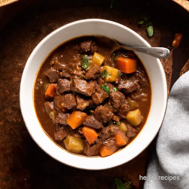 Slow Cooker Dump Go Beef Stew