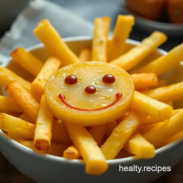 Smiley Face Potato Fries