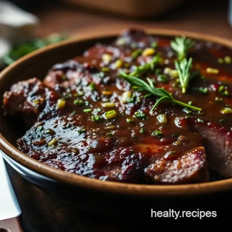 Smoky Traeger Tri Tip with Garlic Herb Marinade