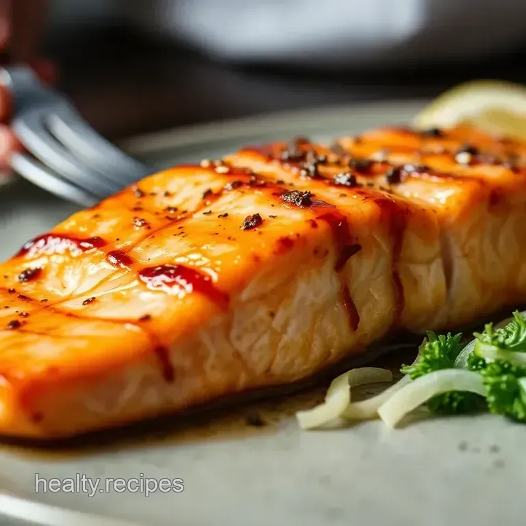 Speedy Tamari Ginger Salmon with Sesame Broccoli