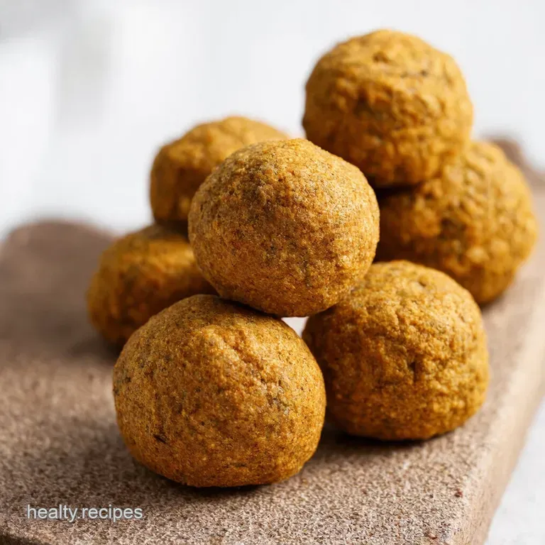 Spiced Chickpea Power Bites