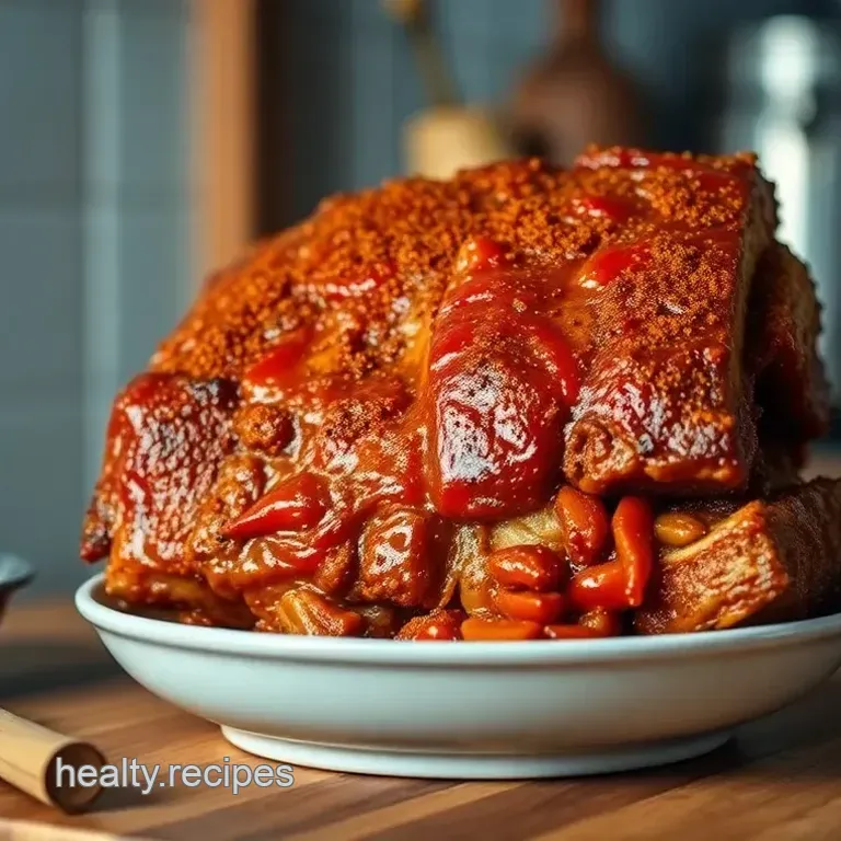 Spicy Big Butts: Southern-Style Smoked Pork Ribs Recipe
