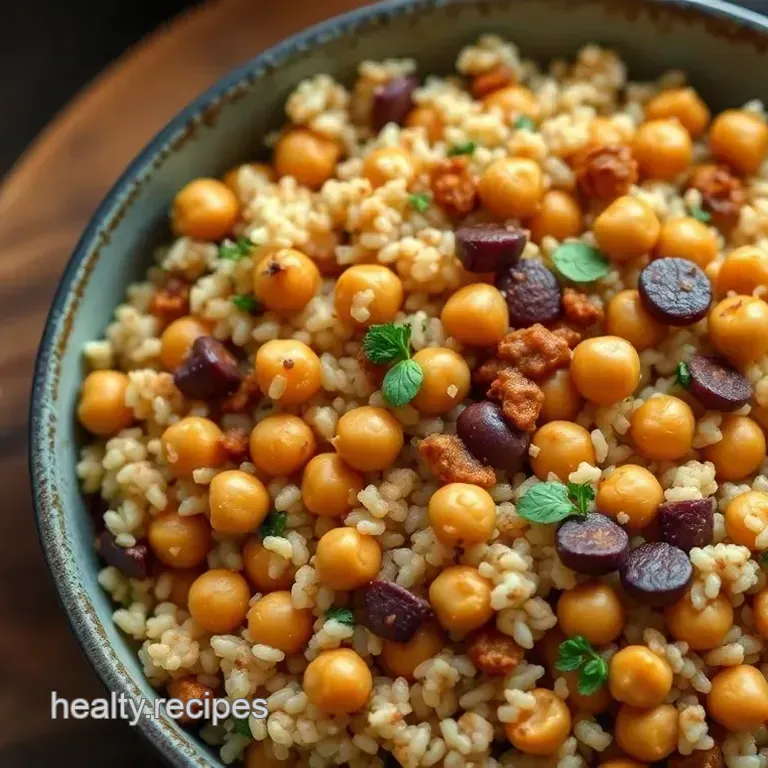 Spicy Chickpea and Quinoa Bowl