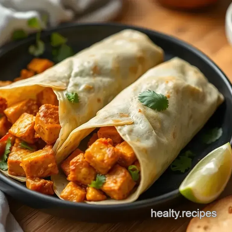 Sautéed Tofu Wraps