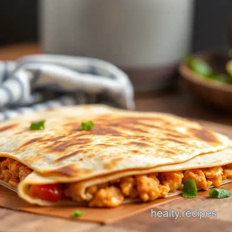 Easy Spicy Tuna Quesadilla Recipe