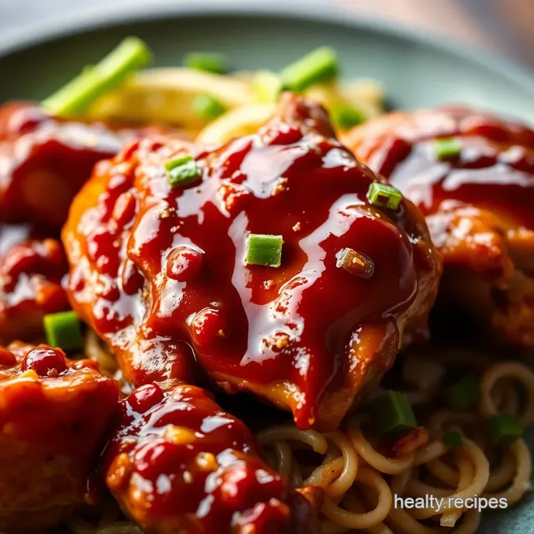 Sticky Sweet Teriyaki Chicken Thighs: Effortless Weeknight Win presentation