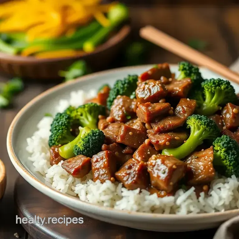 Beef and Broccoli Stir-Fry