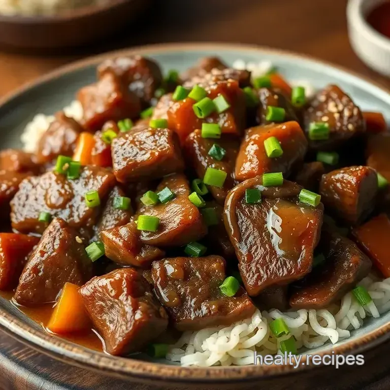 Stir-Fry Korean Beef with Honey Sauce