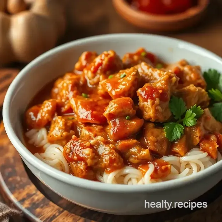 Savory Stovetop Pulled Chicken with Tangy BBQ Sauce