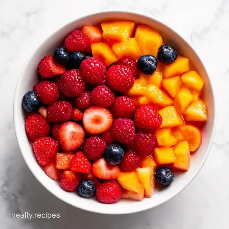 Summer Berry Burst A CrowdPleasing Fruit Salad