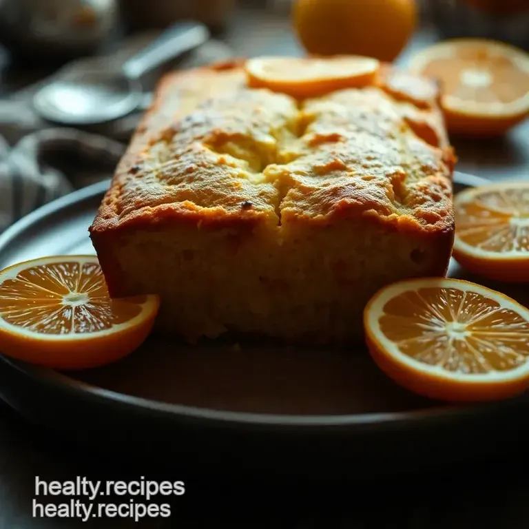 Sunny Citrus Fruit Bread: A Burst of Flavor in Every Slice! presentation