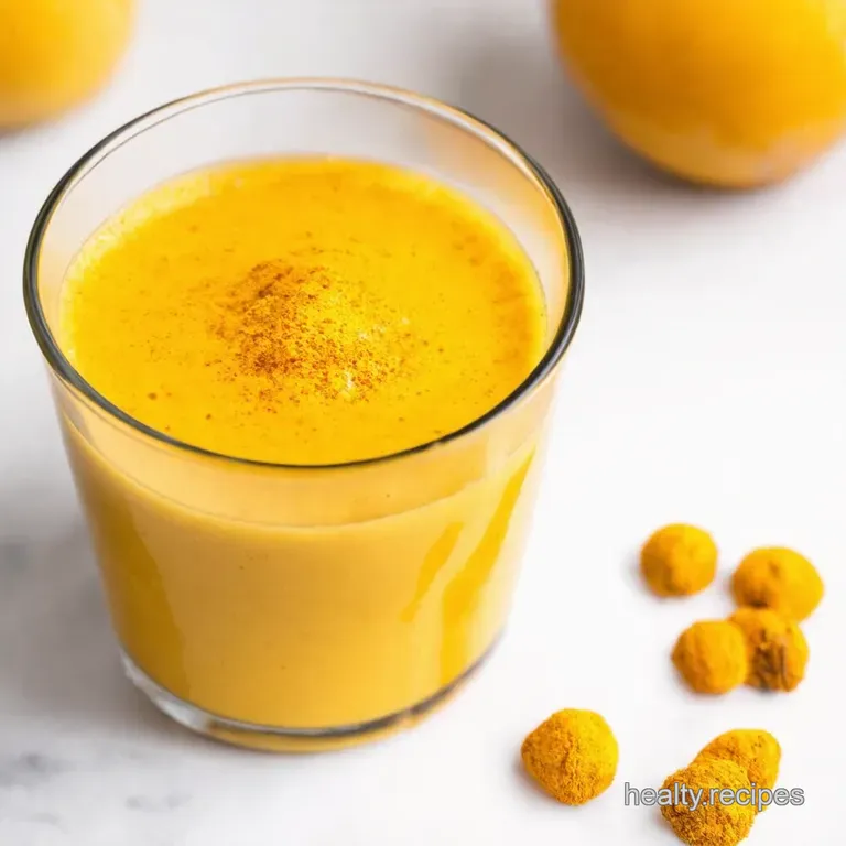 Sunshine in a Shot The Ultimate Turmeric Immunity Boost