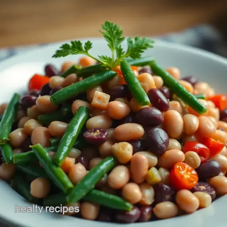 Sunshine Three-Bean Salad
