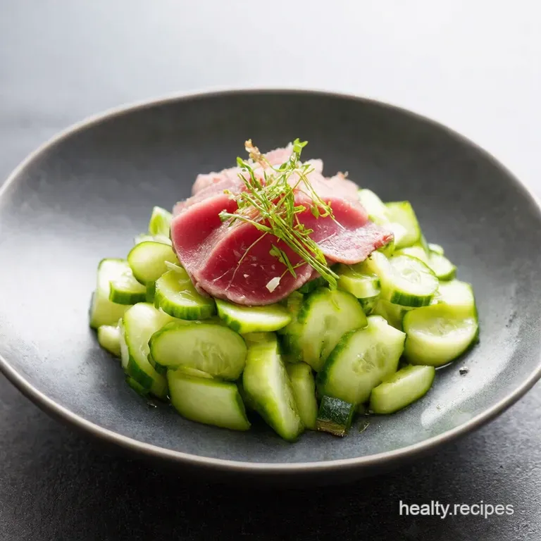 Tataki Cucumber Sunomono