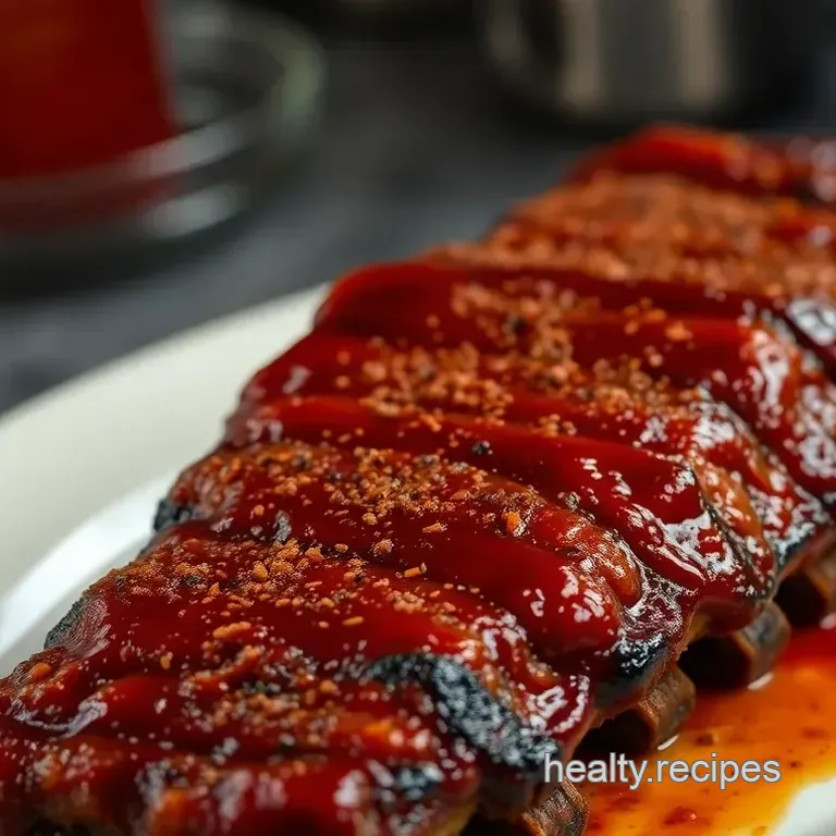 Tender Flavor-Packed BBQ Ribs