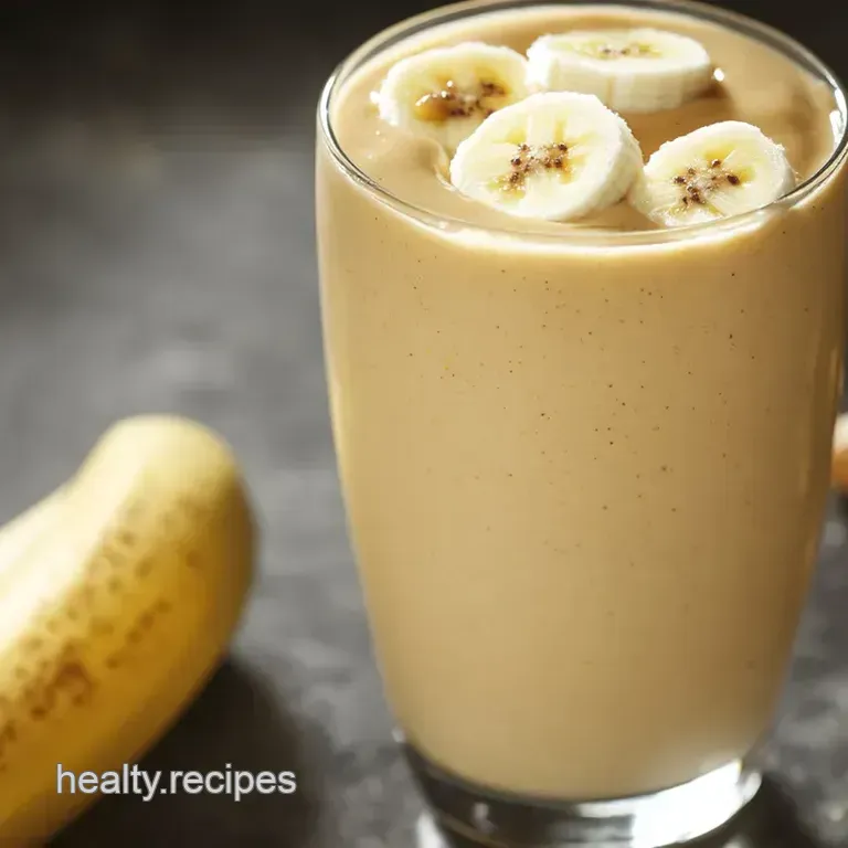 The Elvis Smoothie: Peanut Butter Banana Bliss