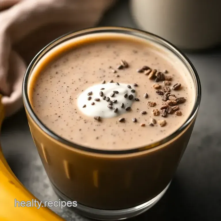 The Mighty Morning Chia Smoothie: 3 Ways presentation