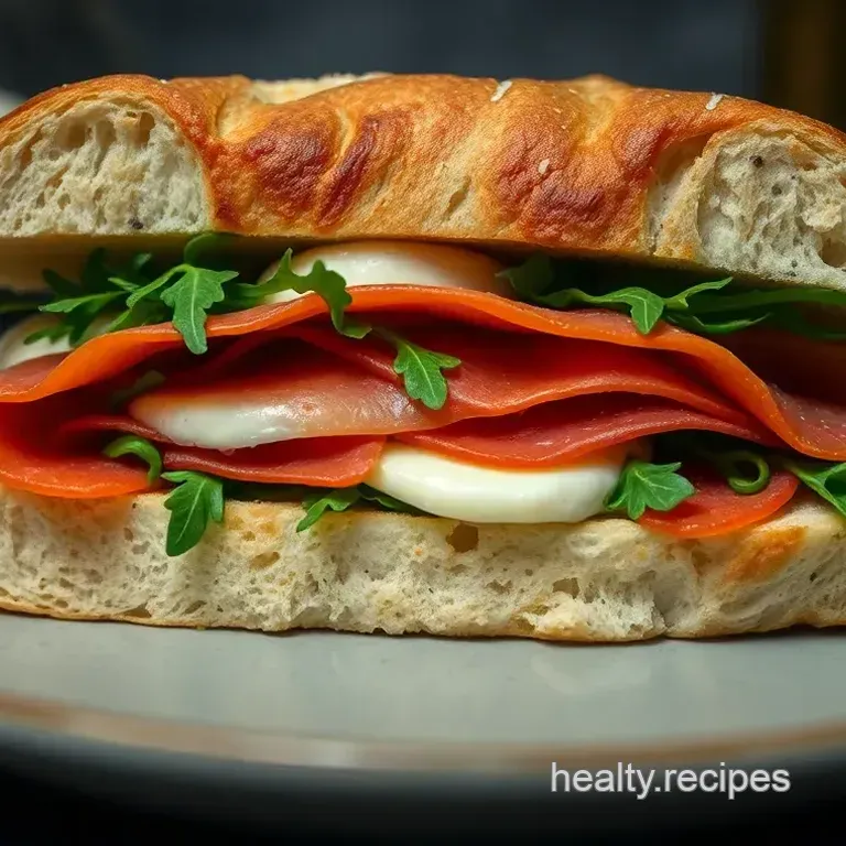 The Perfect Prosciutto Sandwich: A Classic Italian Delight