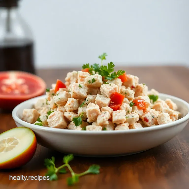 The Ultimate Classic Tuna Salad (Elevated!) presentation