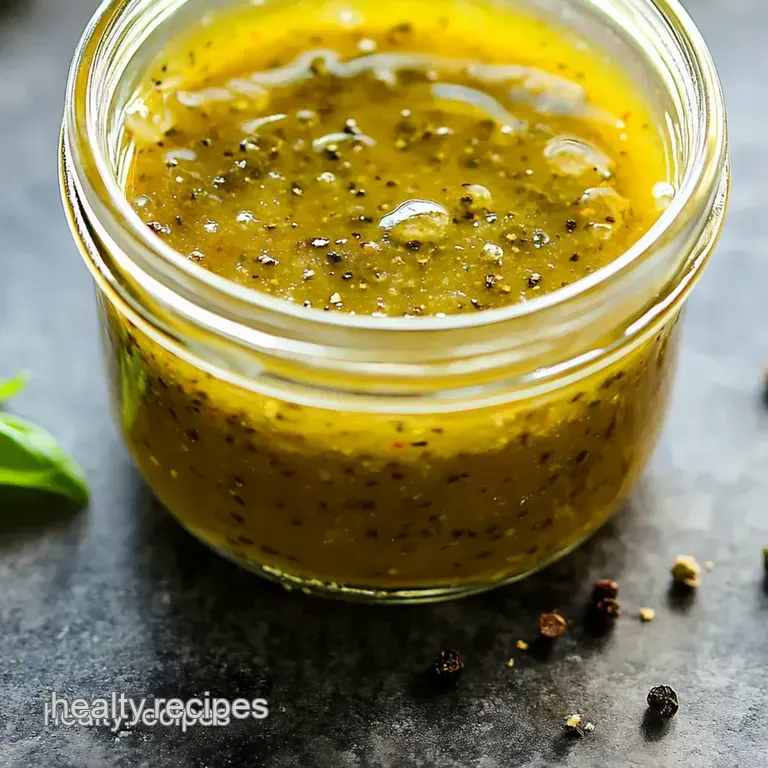 The Ultimate Classic Vinaigrette presentation