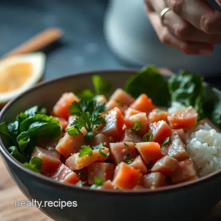 Tuna Poke Bowl – A Taste of the Pacific