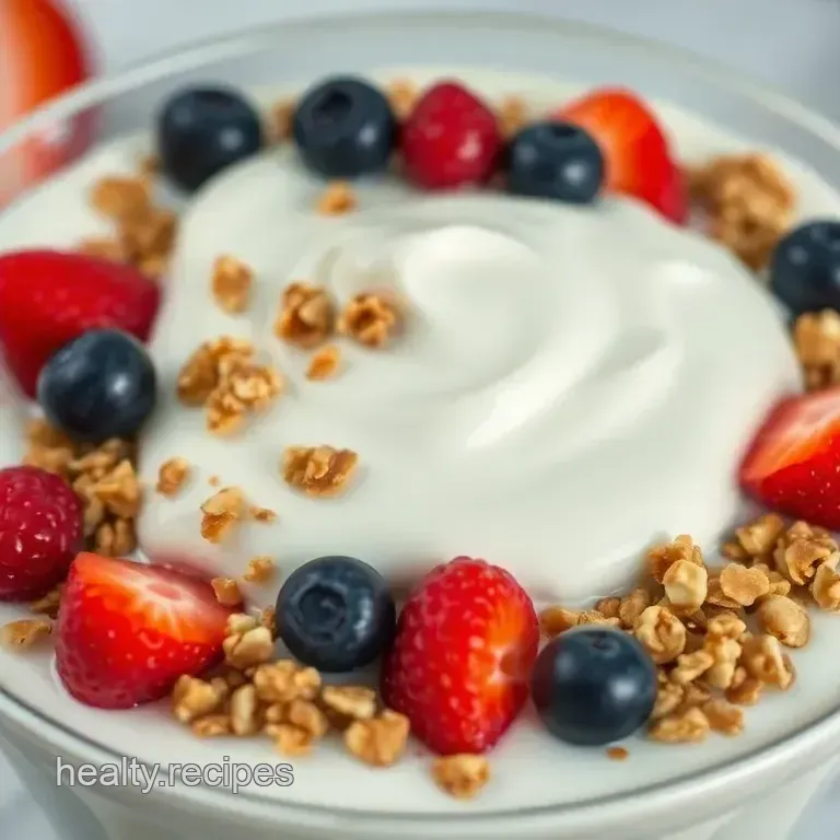 Vanilla Greek Yogurt Parfait - The Ultimate Breakfast