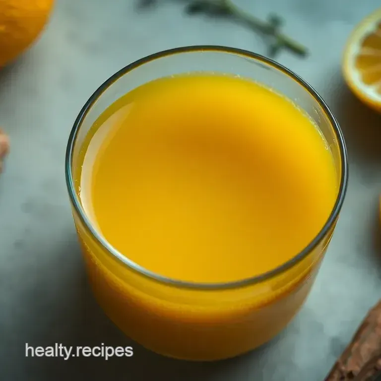 Wake Up! Ginger Turmeric Immune-Boosting Shots