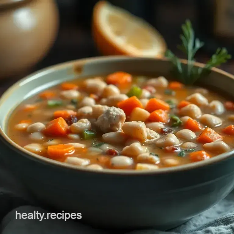 Wholesome Chicken Bean Soup: A Cozy Classic