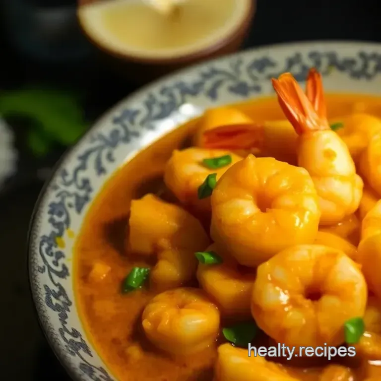 Zesty Coconut Shrimp Curry
