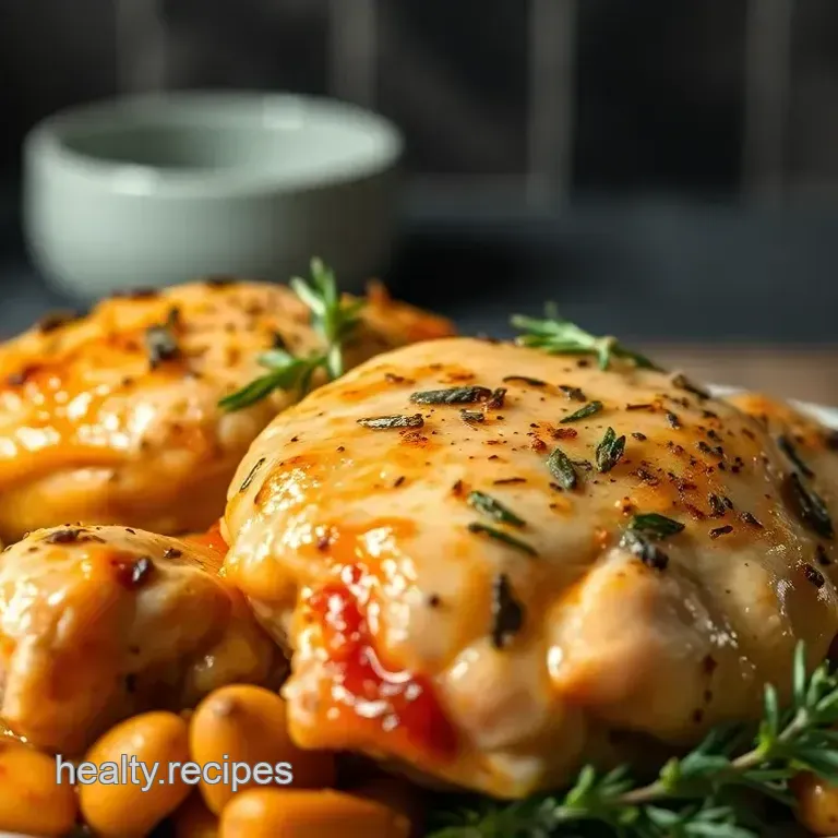 Zesty Herb-Marinated Boneless Skinless Chicken Thighs