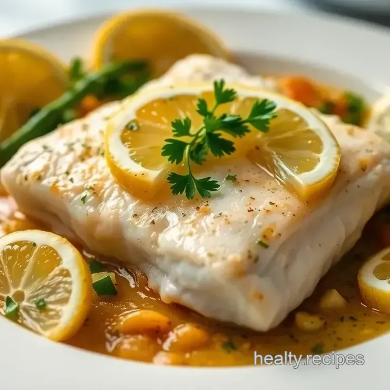 Zesty Lemon & Herb Baked Cod