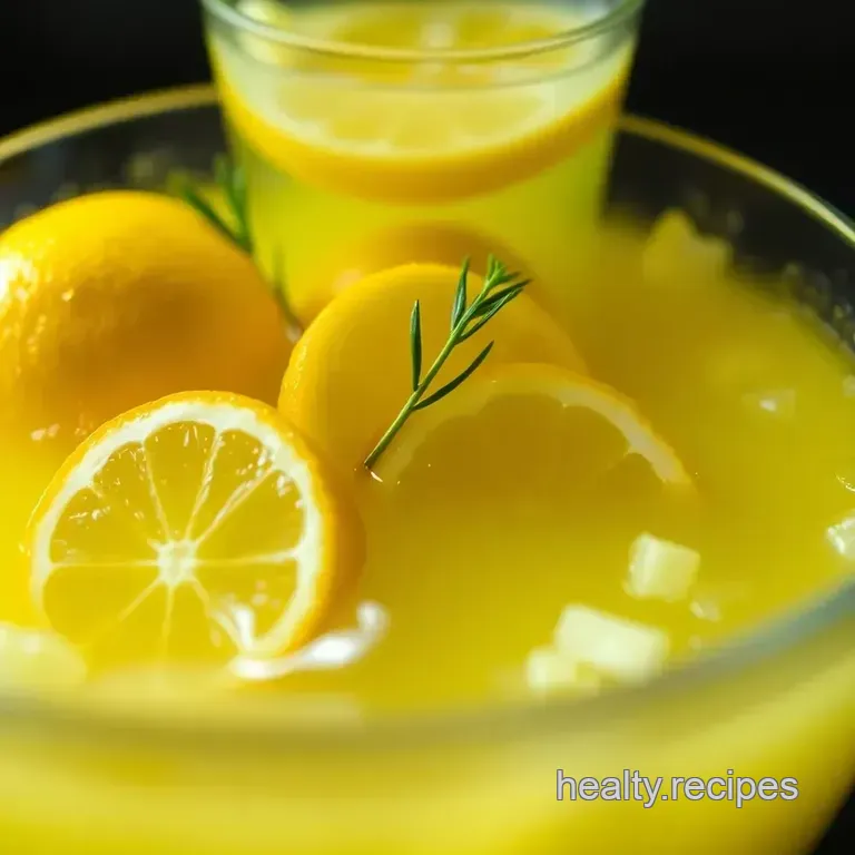 Zesty Limoncello: A Taste of Italy in a Bottle presentation