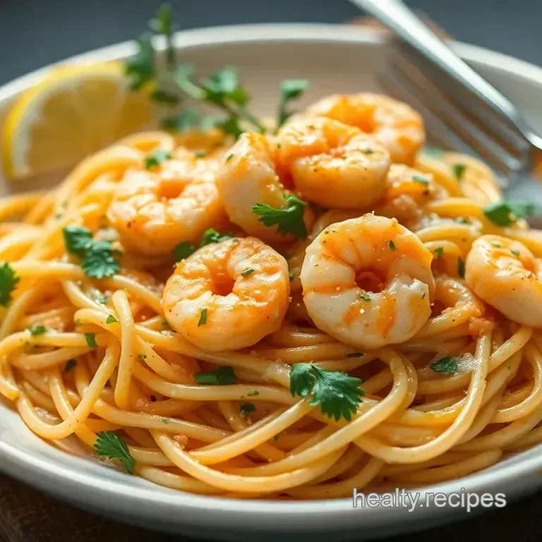 Zesty Shrimp Scampi Zoodles